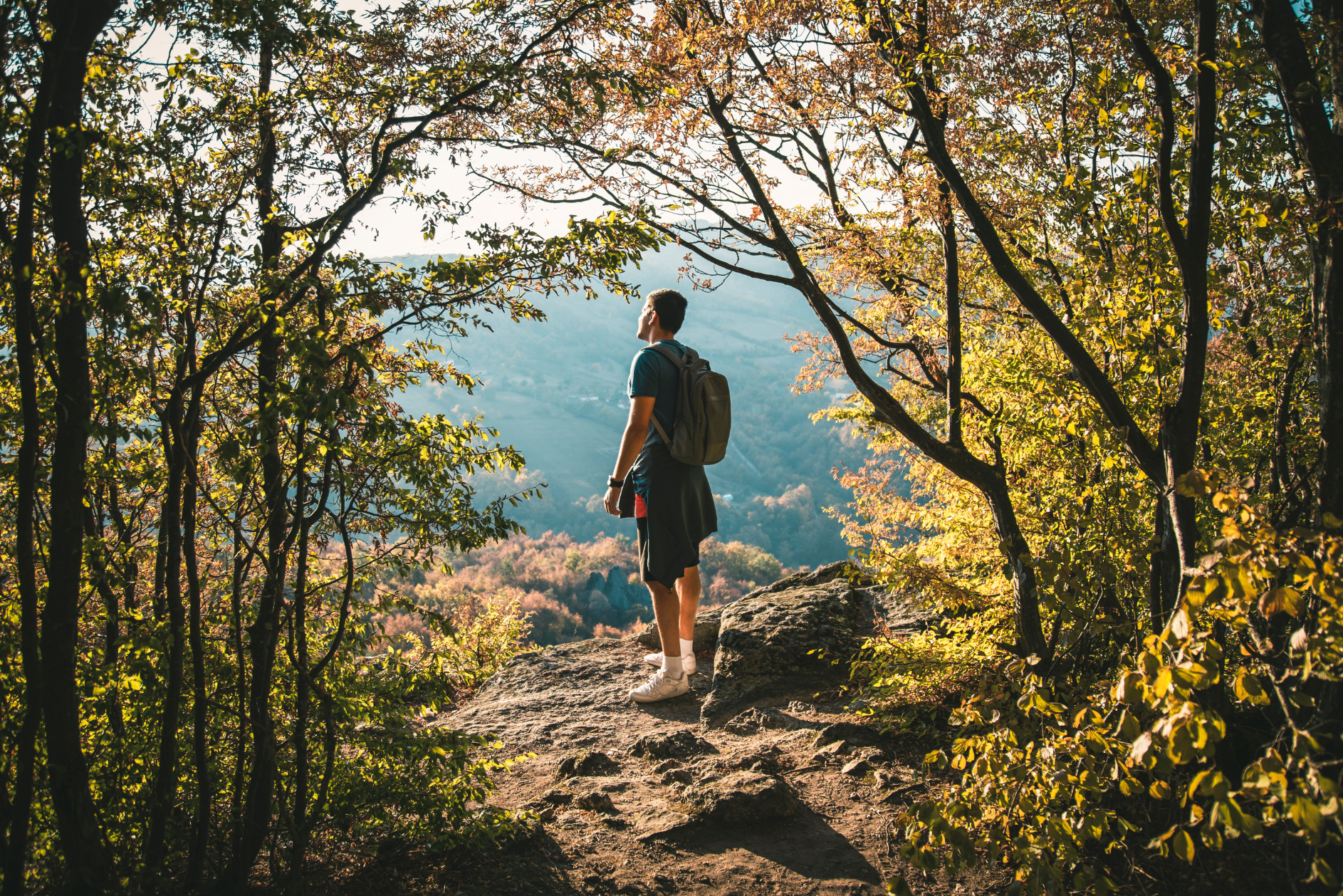 overlooking
